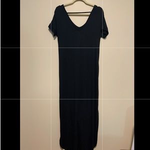 Maxi dress with pockets